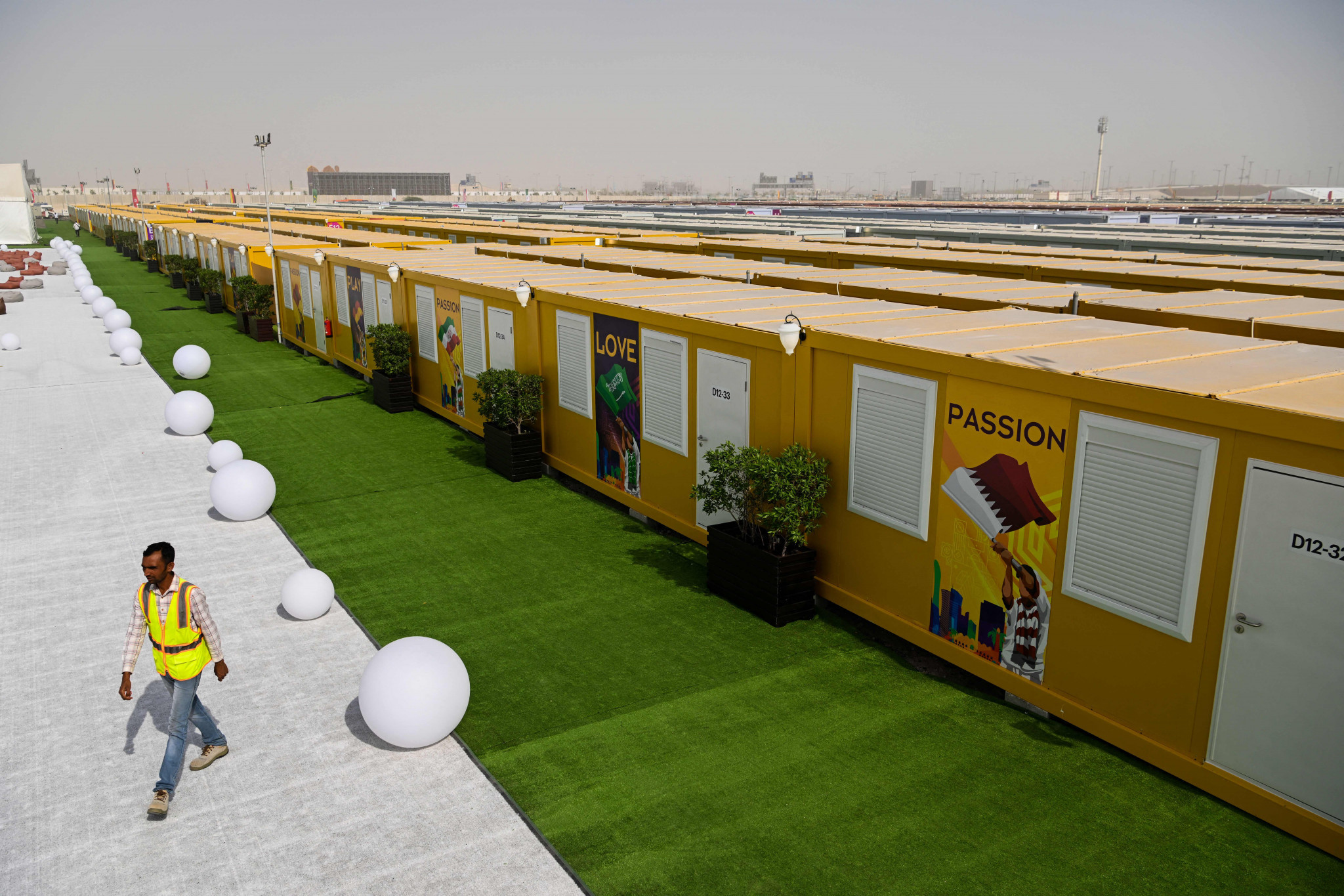 Qatar donates 10,000 mobile homes used at World Cup to Turkey and Syria