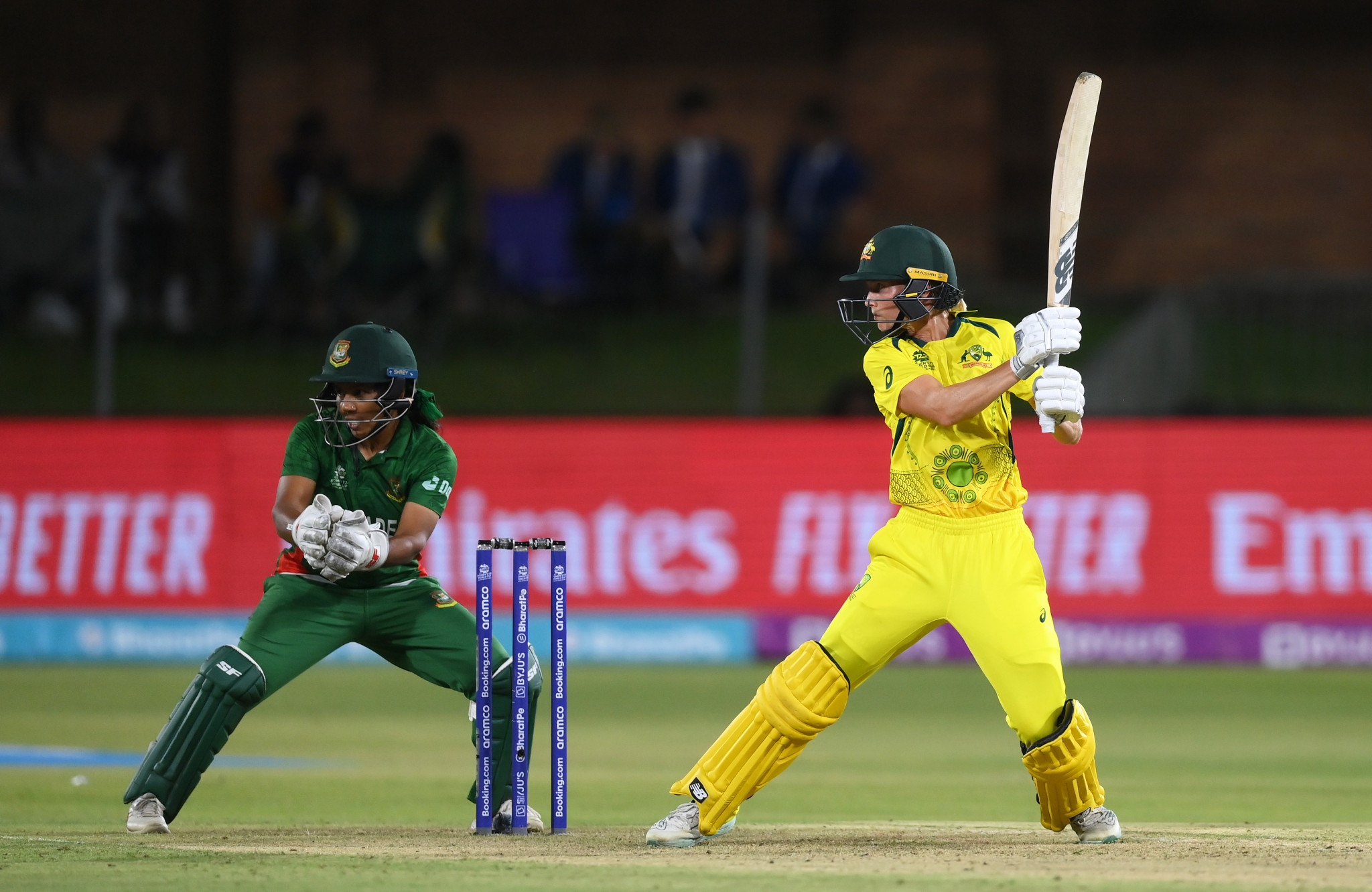 Meg Lanning scored 48 runs off 49 balls as Australia eased to victory against Bangladesh ©Getty Images