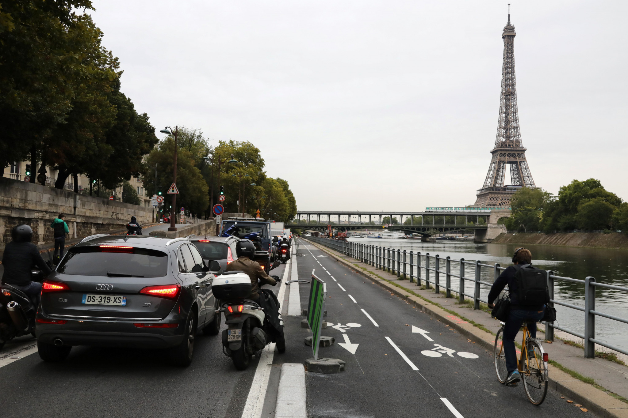 A further 55km of cycle lanes are due to be opened for Paris 2024 ©Getty Images
