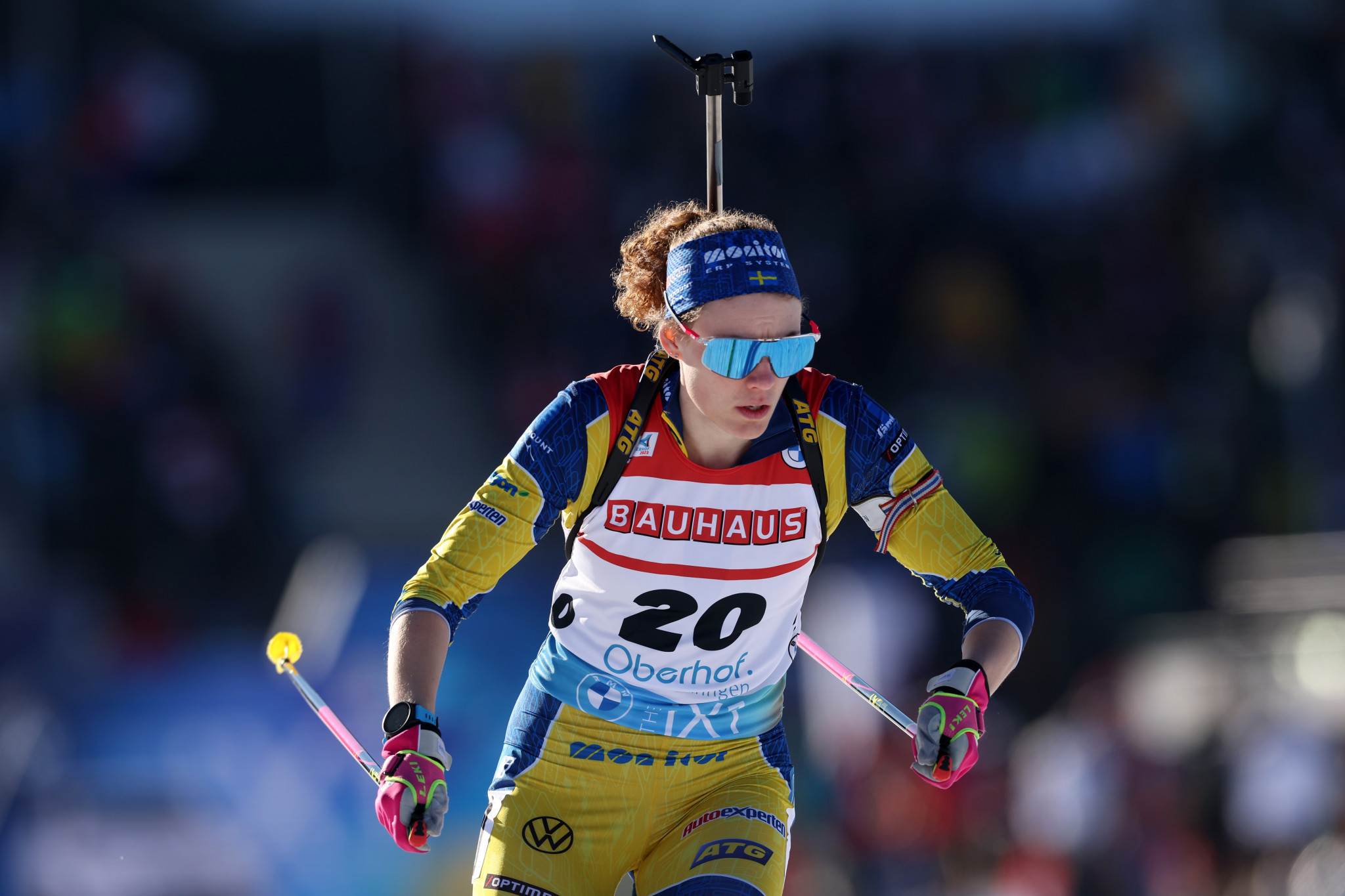 Hanna Öberg won World Championship gold on the fifth anniversary of her Olympic victory at Pyeongchang 2018 ©Getty Images