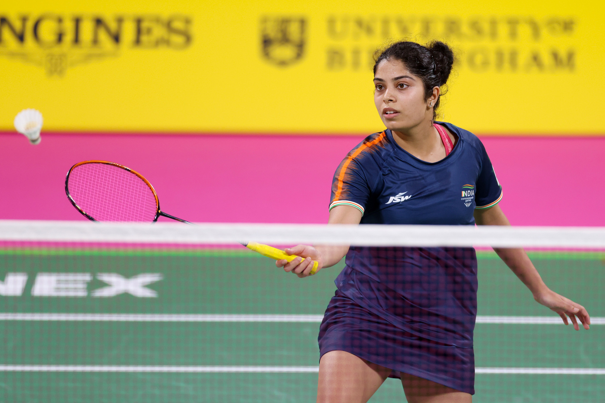 India's Aakarshi Kashyap seized her opportunity with a victory in the women's singles when PV Sindhu was rested ©Getty Images
