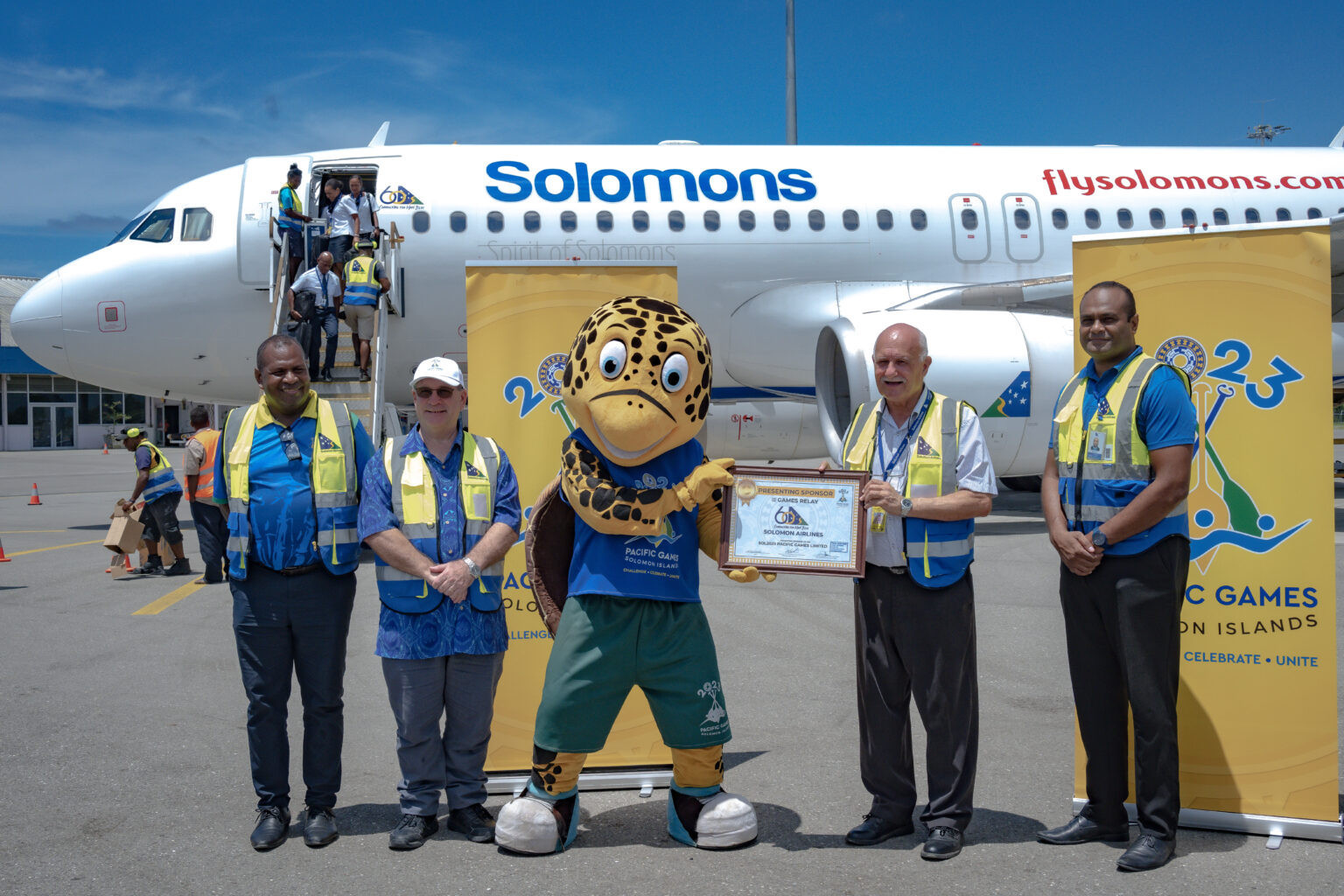Solomon Airlines is to support the 2023 Games with air travel and airfreight ©Solomon Islands 2023