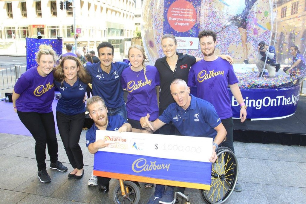 A special edition of Australia's Channel 7’s Weekend Sunrise has raised more than $1.7 million for the country’s team preparing for this year's Paralympic Games in Rio de Janeiro ©Facebook