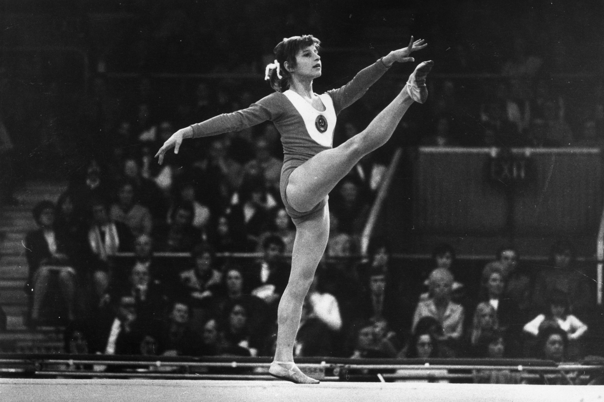 Olga Korbut, a student at the Grodno Pedagogical Institute, won four individual gold medals at the 1973 Universiade in Moscow ©Getty Images