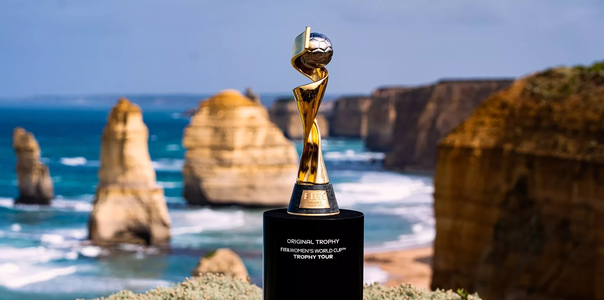 FIFA will have a trophy tour with the theme "Going Beyond" for the 2023 Women's World Cup ©FIFA