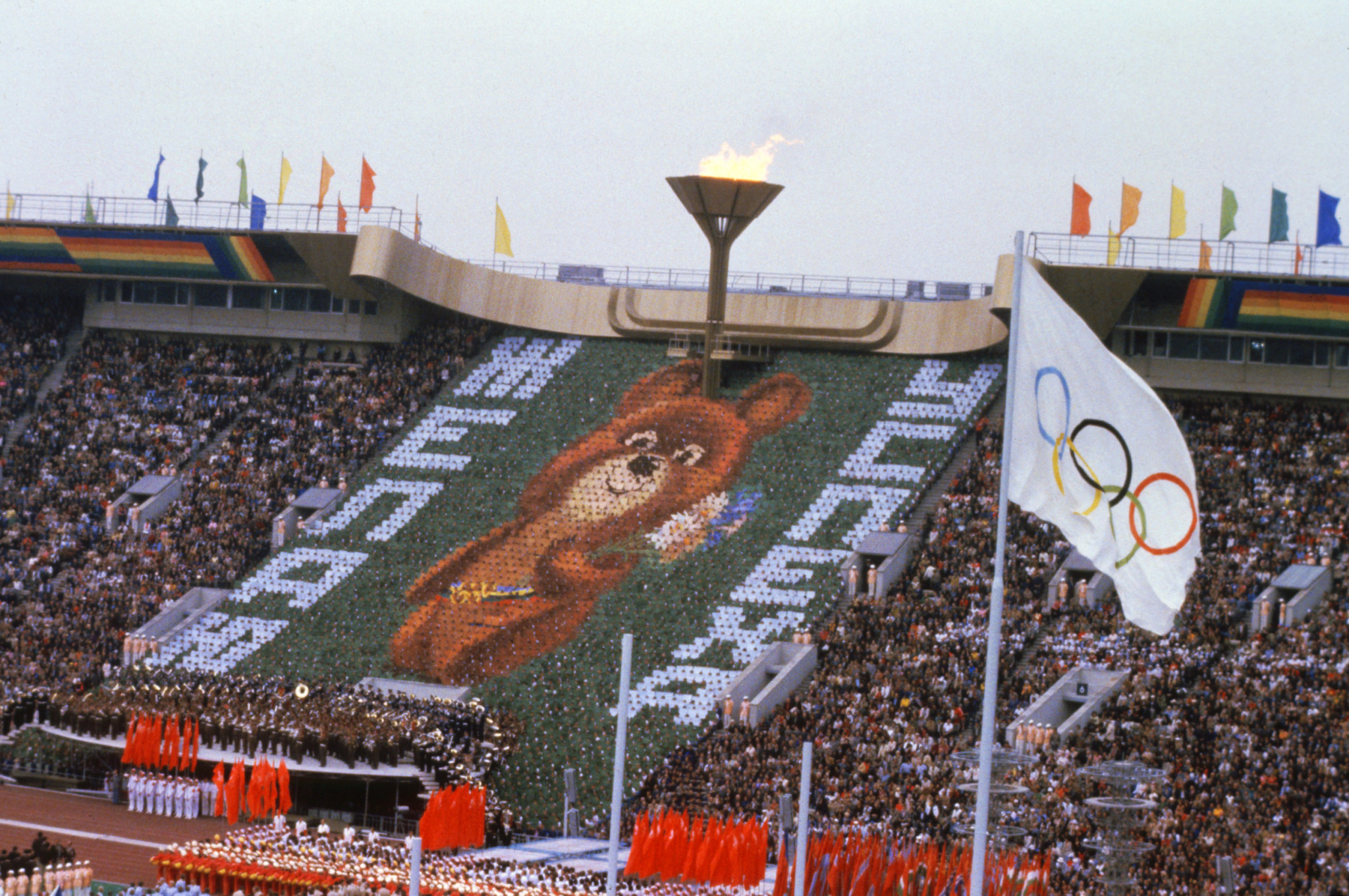 Moscow staged magnificent Ceremonies to open the 1980 Olympics but the Games were damaged by the Soviet invasion of Afghanistan ©Getty Images