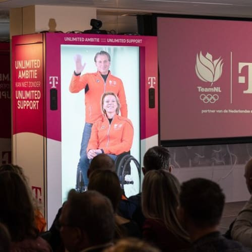T-Mobile Netherlands has signed a four-year partnership deal with the Dutch Olympic and Paralympic teams as they prepare for the Paris 2024 Summer Games and Milan Cortina 2026 Winter Games ©NOC*NSF