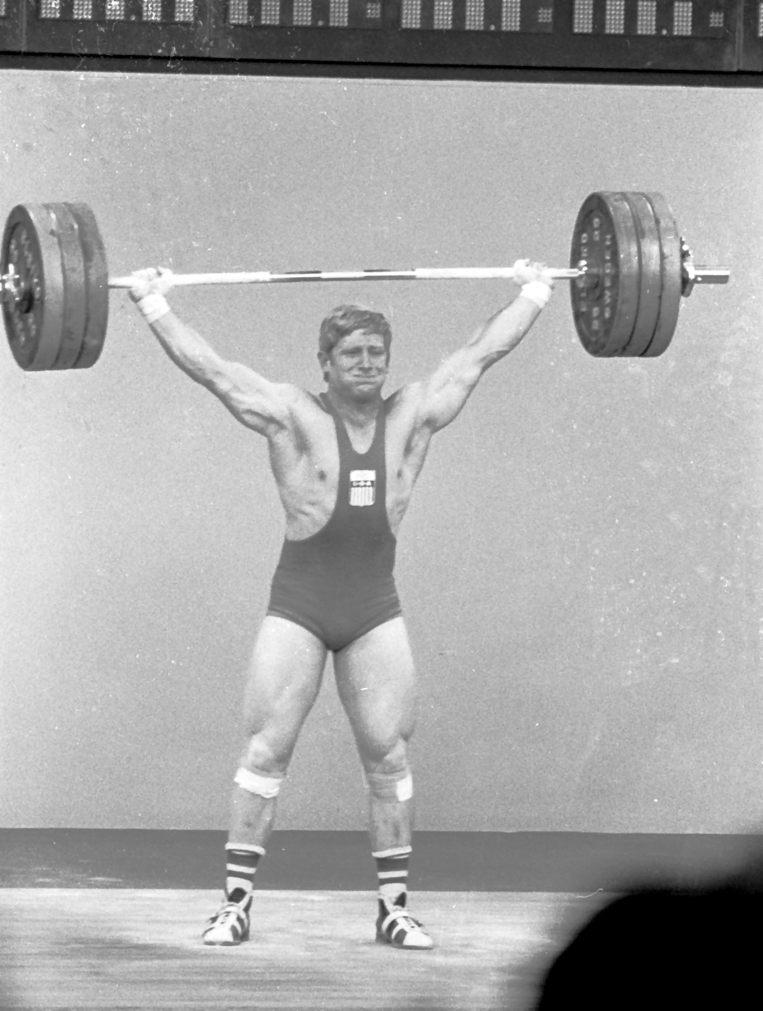 Lee James was just 22 when he won the Olympic silver medal in the 90kg category at Montreal 1976 ©USA Weightlifting