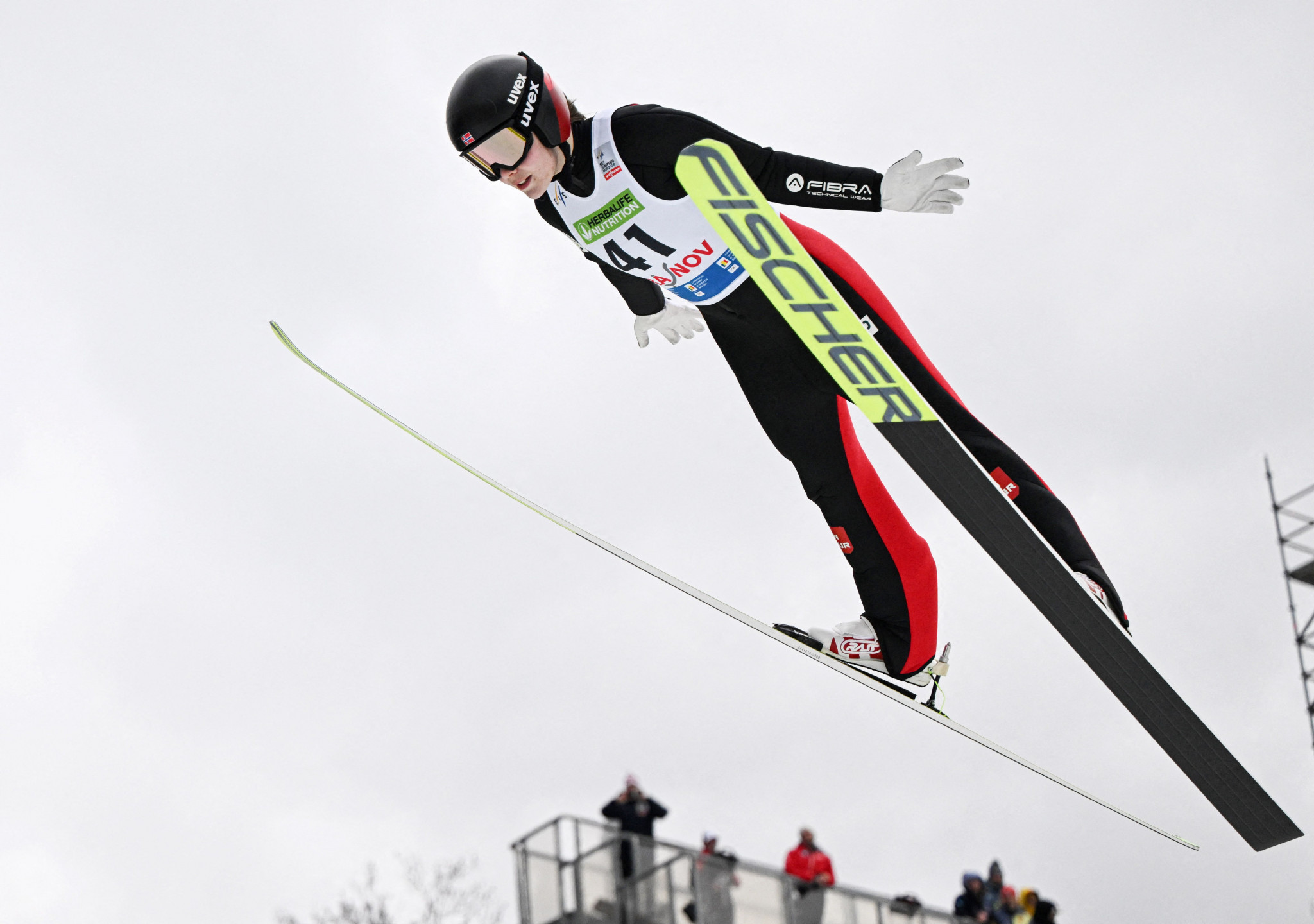 Norway's Anna Odine Strøm claimed her third women's Ski Jumping World Cup win of the season ©Getty Images