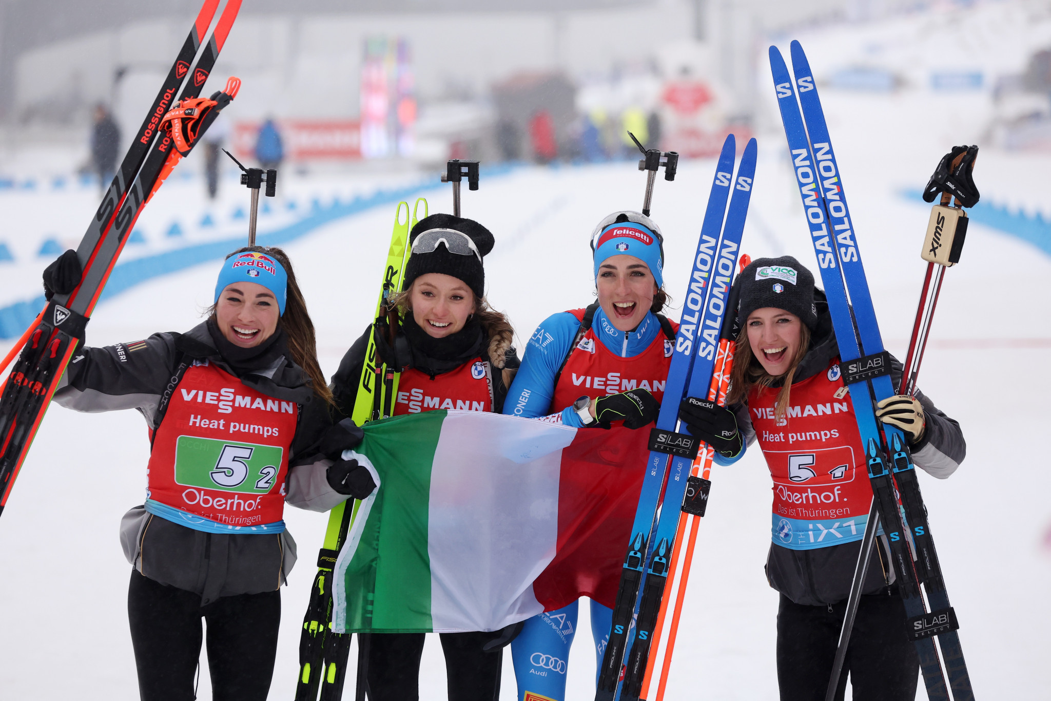 Vittozzi guides Italy to relay glory at IBU World Championships
