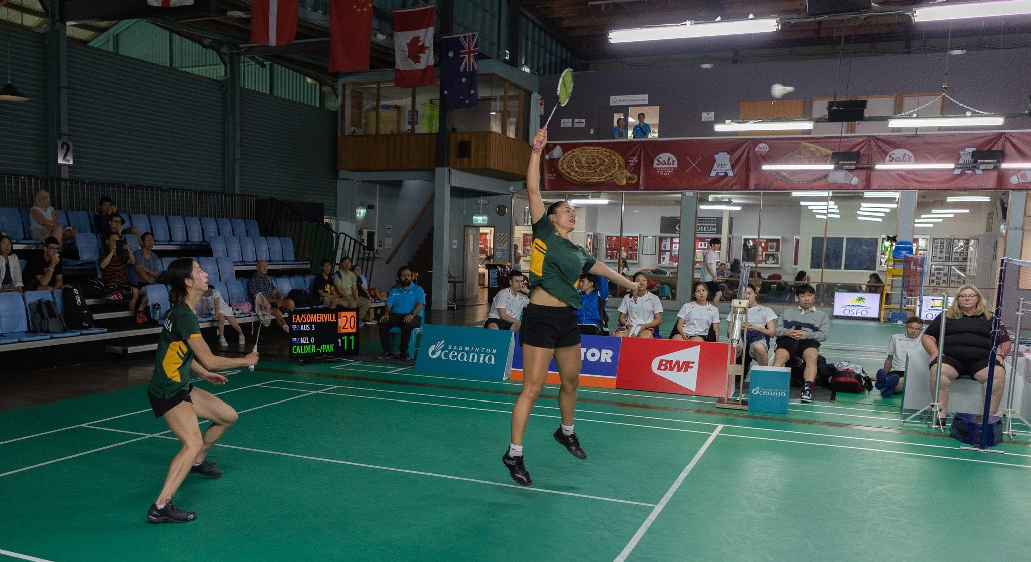 Australia powered to a 5-0 victory over New Zealand in Auckland ©Paul Foxall/Badminton Oceania