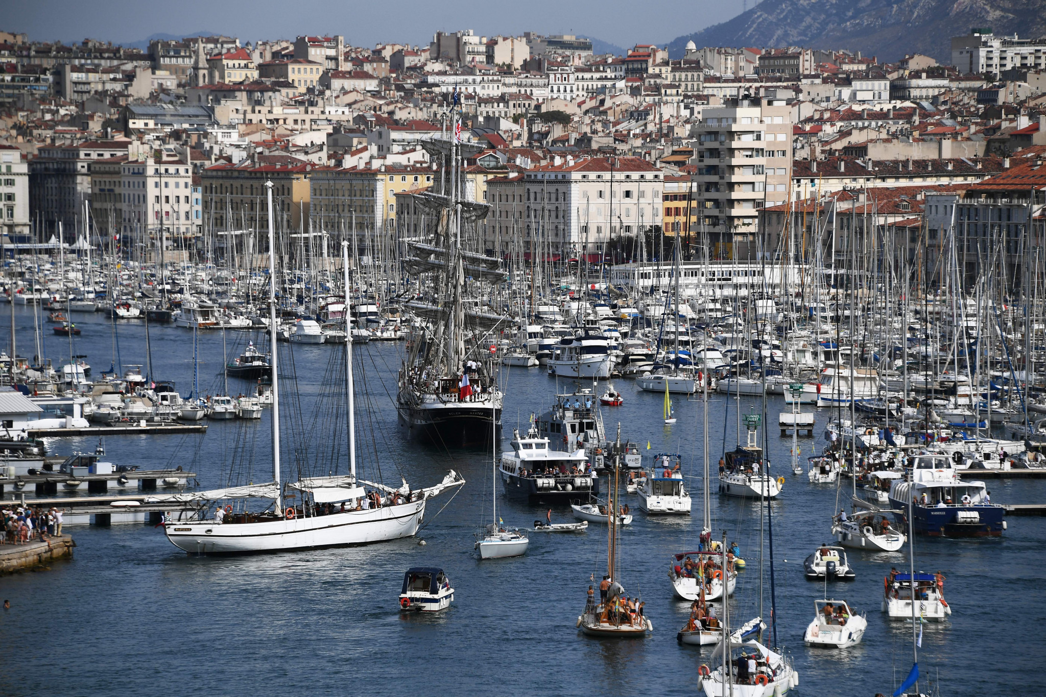 Sailing at Paris 2024 is due to be held in Marseille, with the southern French city set to host an Olympic Test Event in July of this year ©Getty Images