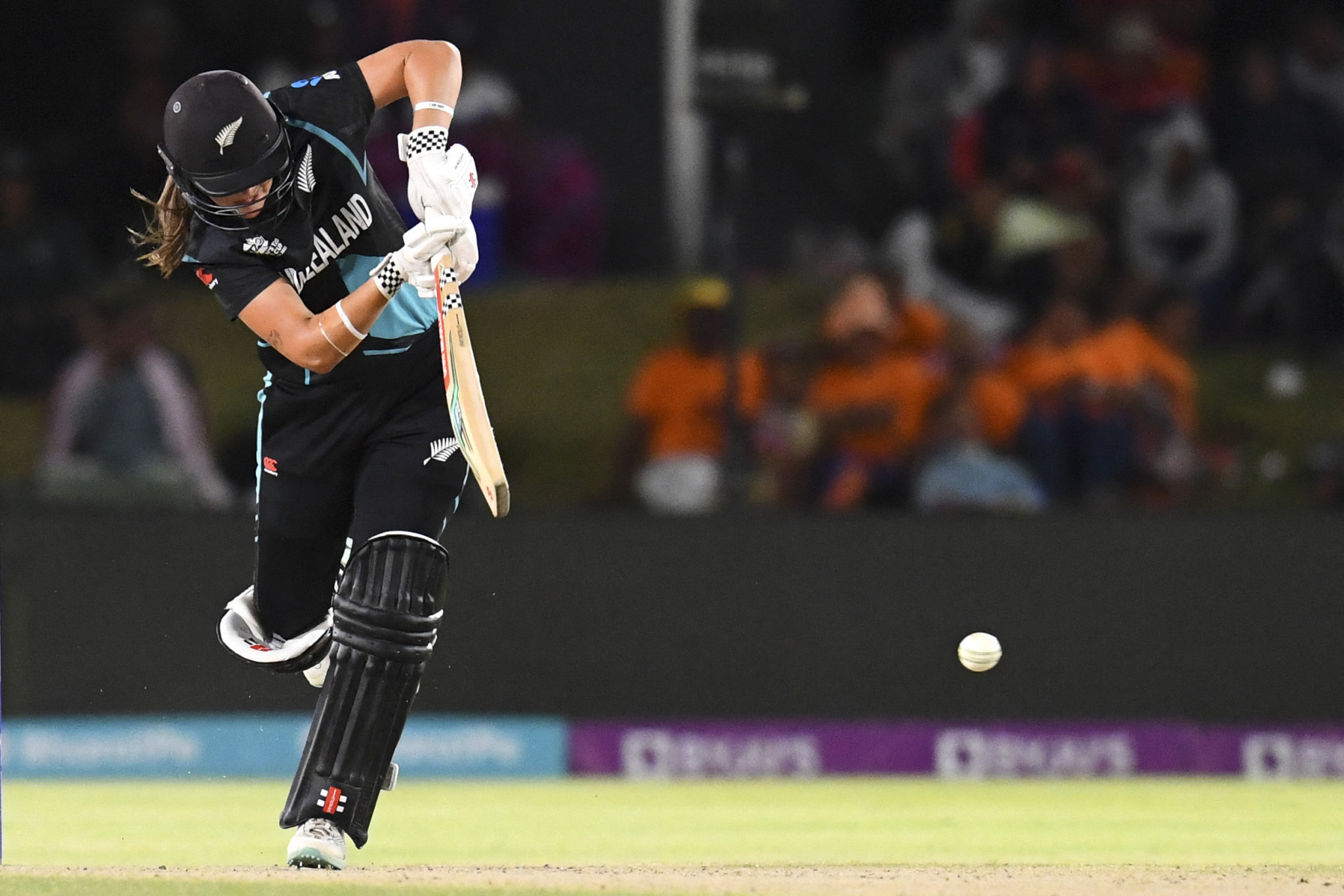 Amelia Kerr top scored with 66 with the bat and took two wickets with the ball as New Zealand beat Sri Lanka by 102 runs in Paarl ©Getty Images