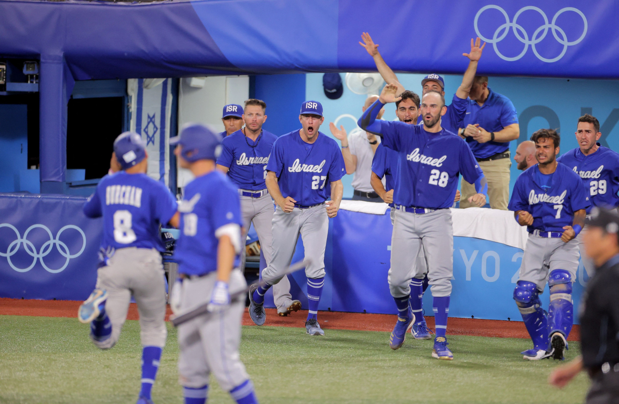 Ben Wagner was part of the Israel team that competed at the men's baseball event at the Tokyo 2020 Olympics ©Getty Images