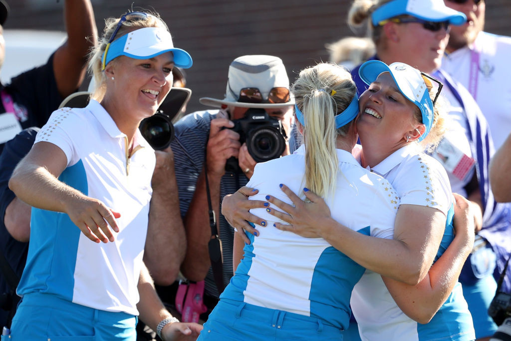 Stacy Lewis will captain the United States at this year's Solheim Cup, and the 2024 edition, against a Europe team that retained the trophy in the last edition of the competition two years ago in Toledo, Ohio ©Getty Images