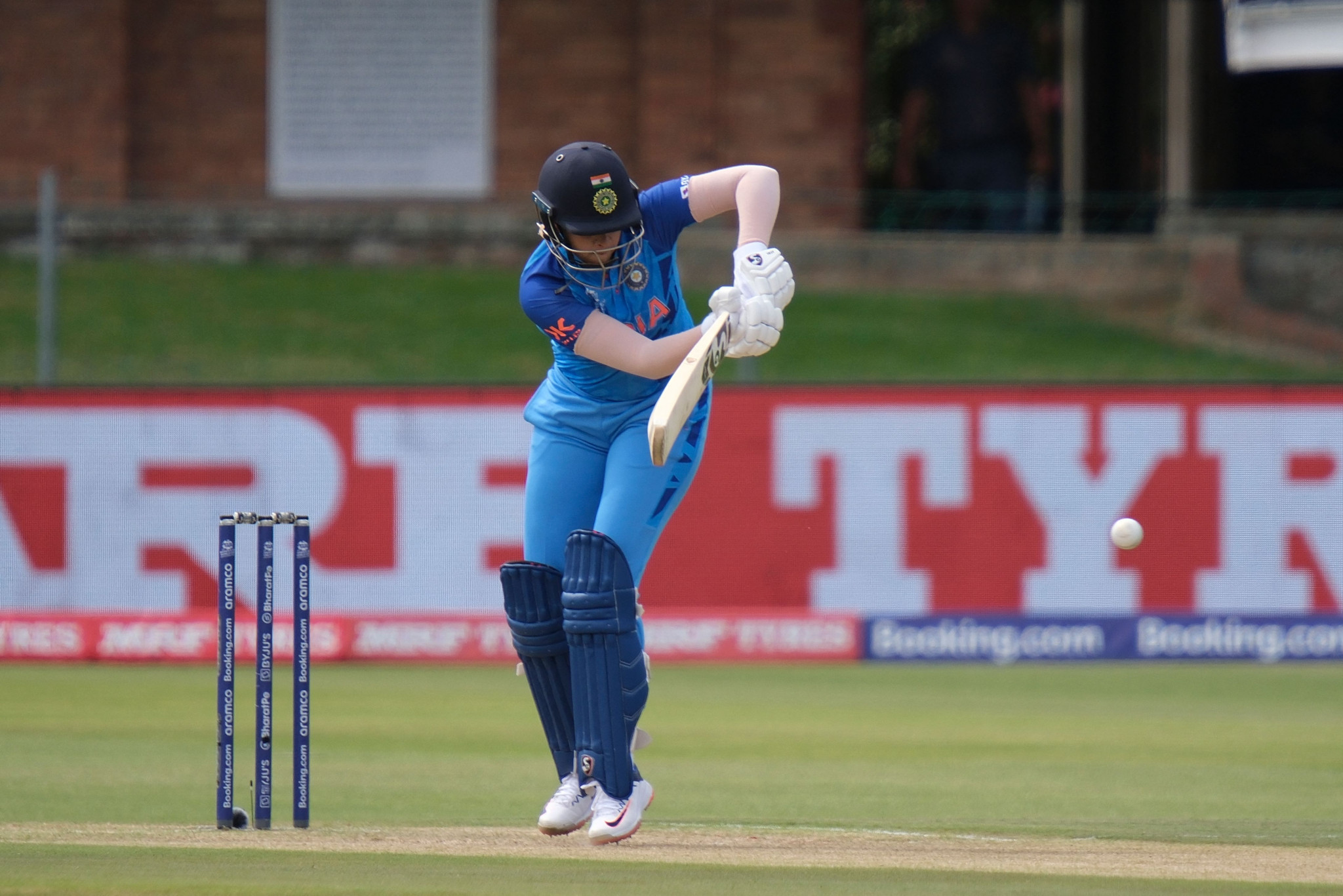 India secure semi-final place at ICC Women’s T20 World Cup after victory in rain-reduced game
