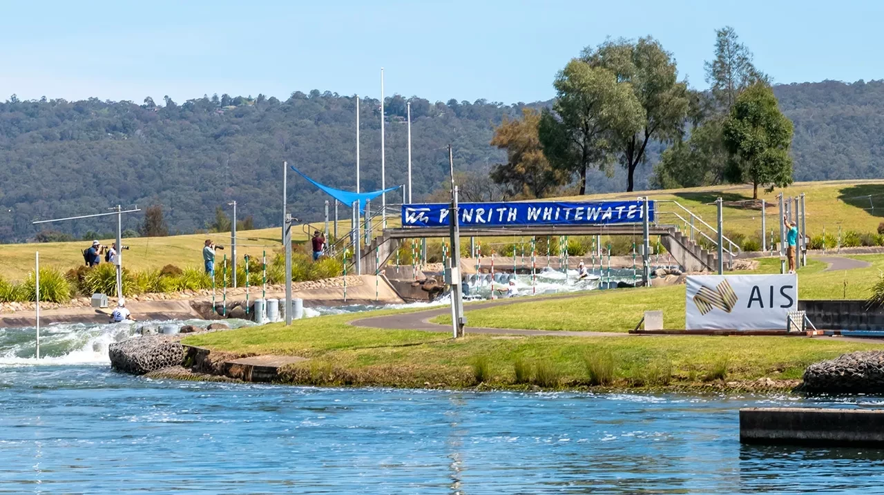 The Penrith Whitewater stadium is set to host the 2025 Canoe Slalom World Championships, after hosting it back in 2005 ©AOC