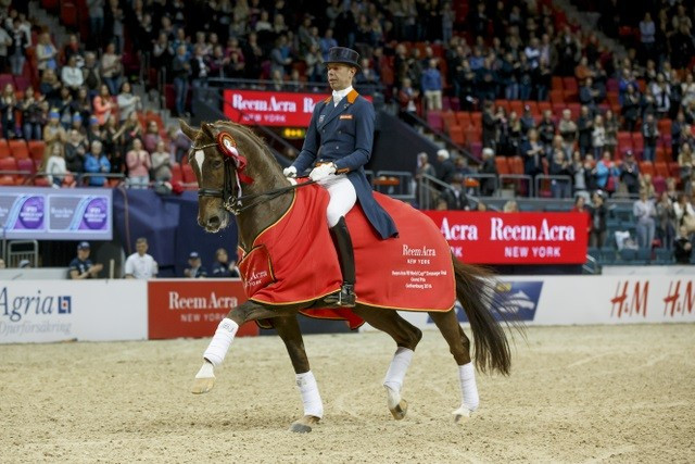 Minderhoud earns narrow advantage after opening round of FEI World Cup Dressage Final