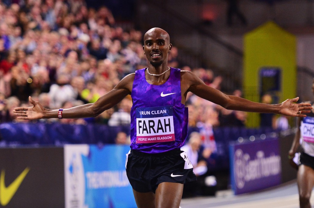 Britain's Mo Farah is relishing taking on many of the athletes at the IAAF World Half Marathon Championships in Cardiff who he will come up against at the Rio 2016 Olympic Games ©Getty Images