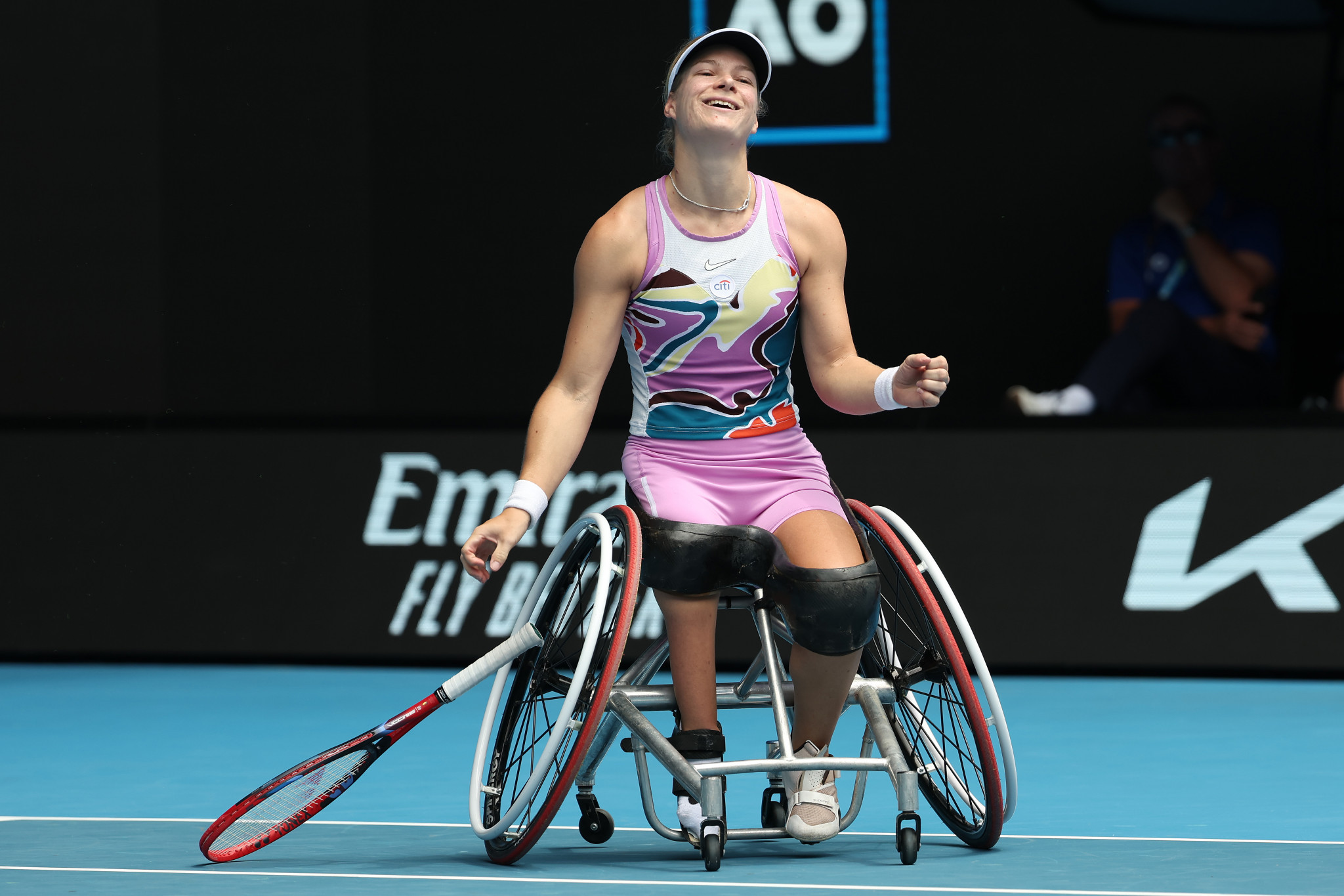 Dutch wheelchair tennis star Diede De Groot 
has also made the list ©Getty Images