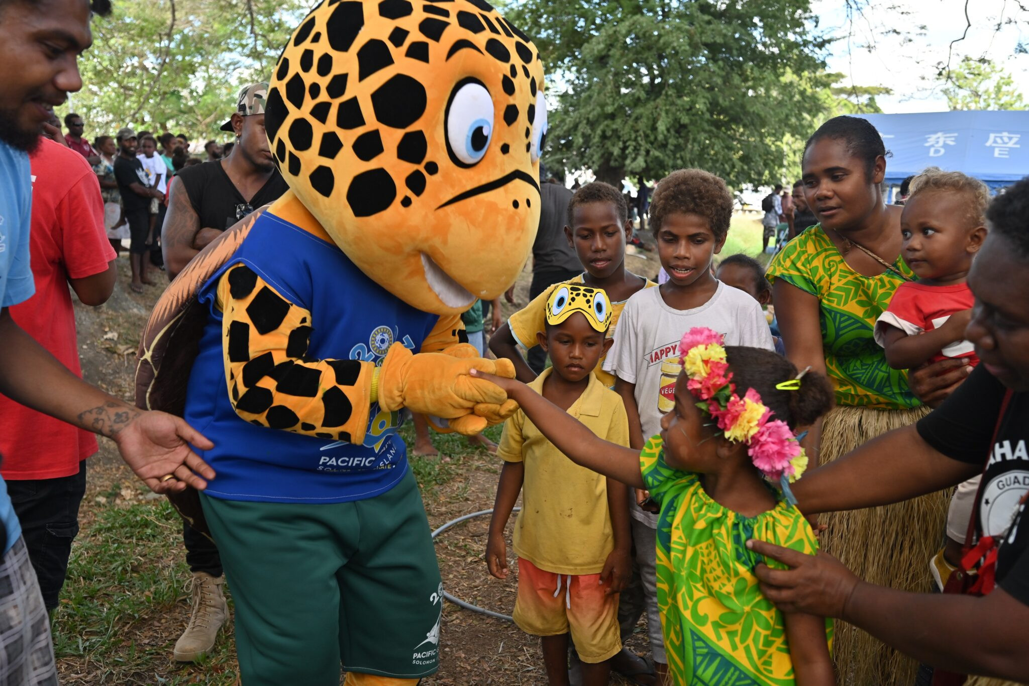 Games mascot Solo seems certain to feature in television coverage of the 2023 Pacific Games ©Solomon Islands 2023