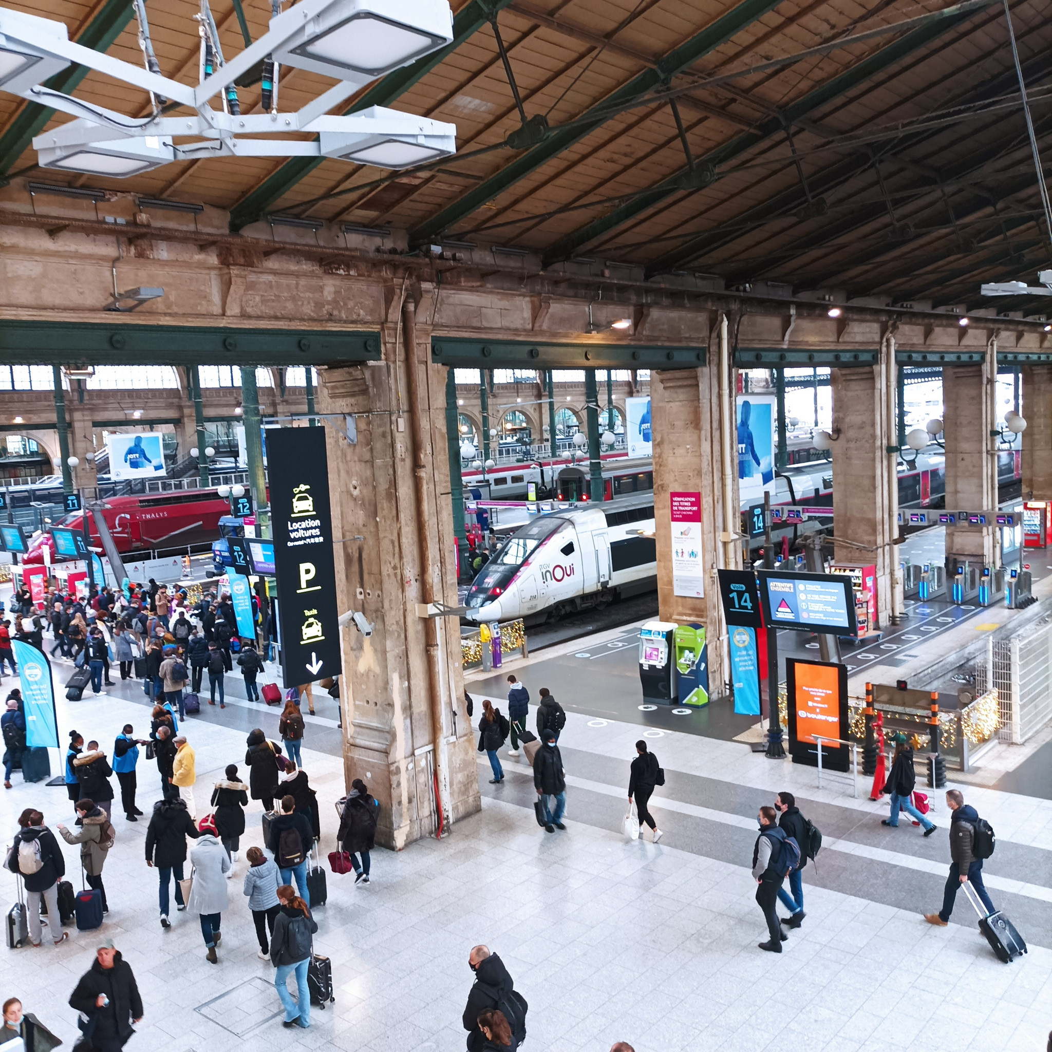 The Gare du Nord is to undergo a €55 million makeover before the Olympics ©ITG 
