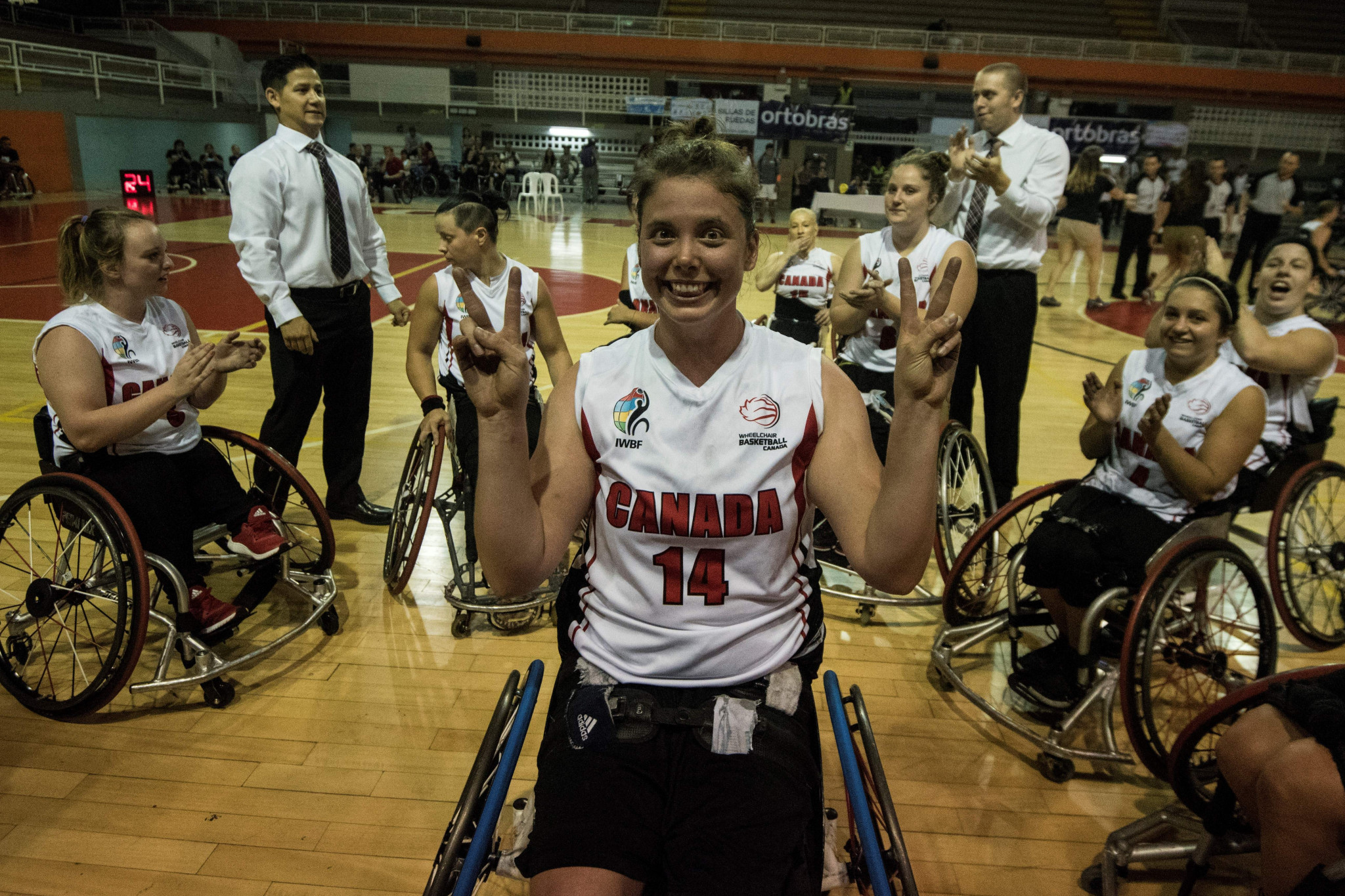 Erica Gavel, who won a silver medal with the Canadian women's Para basketball team at the 2015 Parapan American Games  has been elected chair of the Canadian Paralympic Athletes Council ©Getty Images