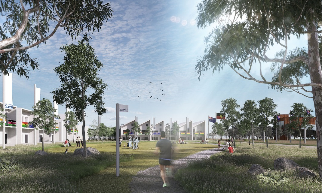 The Commonwealth Games Village in Morwell in Gippsland is set to be one of four built for Victoria 2026 ©Development Victoria