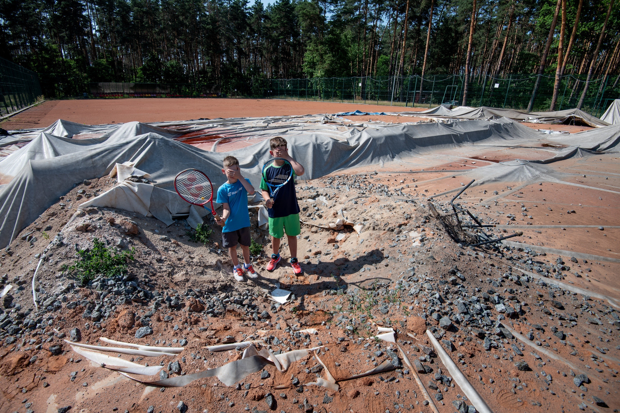 Many athletes are seeking asylum abroad to train for international competitions due to destroyed faculties in Ukraine ©Mykola Synelnykov