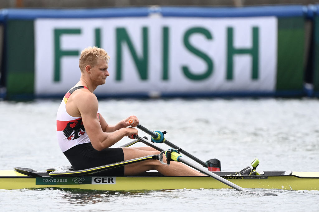 Germany’s men's single sculls world champion Oliver Zeidler will be among more than 1,600 entrants contesting the two-day 2023 World Rowing Indoor Championships that starts tomorrow ©Getty Images