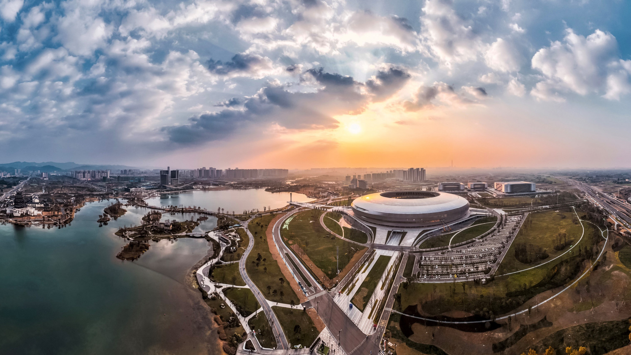 The Dong'an Lake Sports Park will host the Opening Ceremony of the 2021 FISU World University Games ©FISU