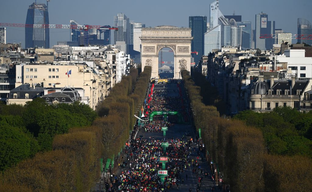 The 46th edition of the Paris Marathon, set to take place on April 2, will feature a re-designed finale that will take in some of the most magnificent sights of the capital ©Getty Images