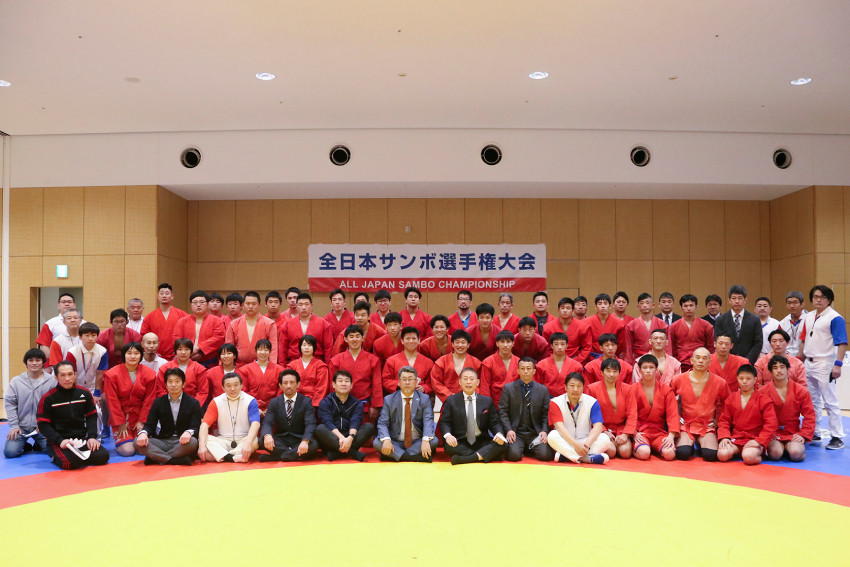 Japanese sambo athletes from different cities in Japan participated in the tournament ©FIAS