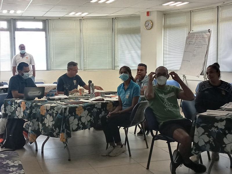 Fiji's Solomon Islands 2023 Pacific Games managing candidates attend OSEP course