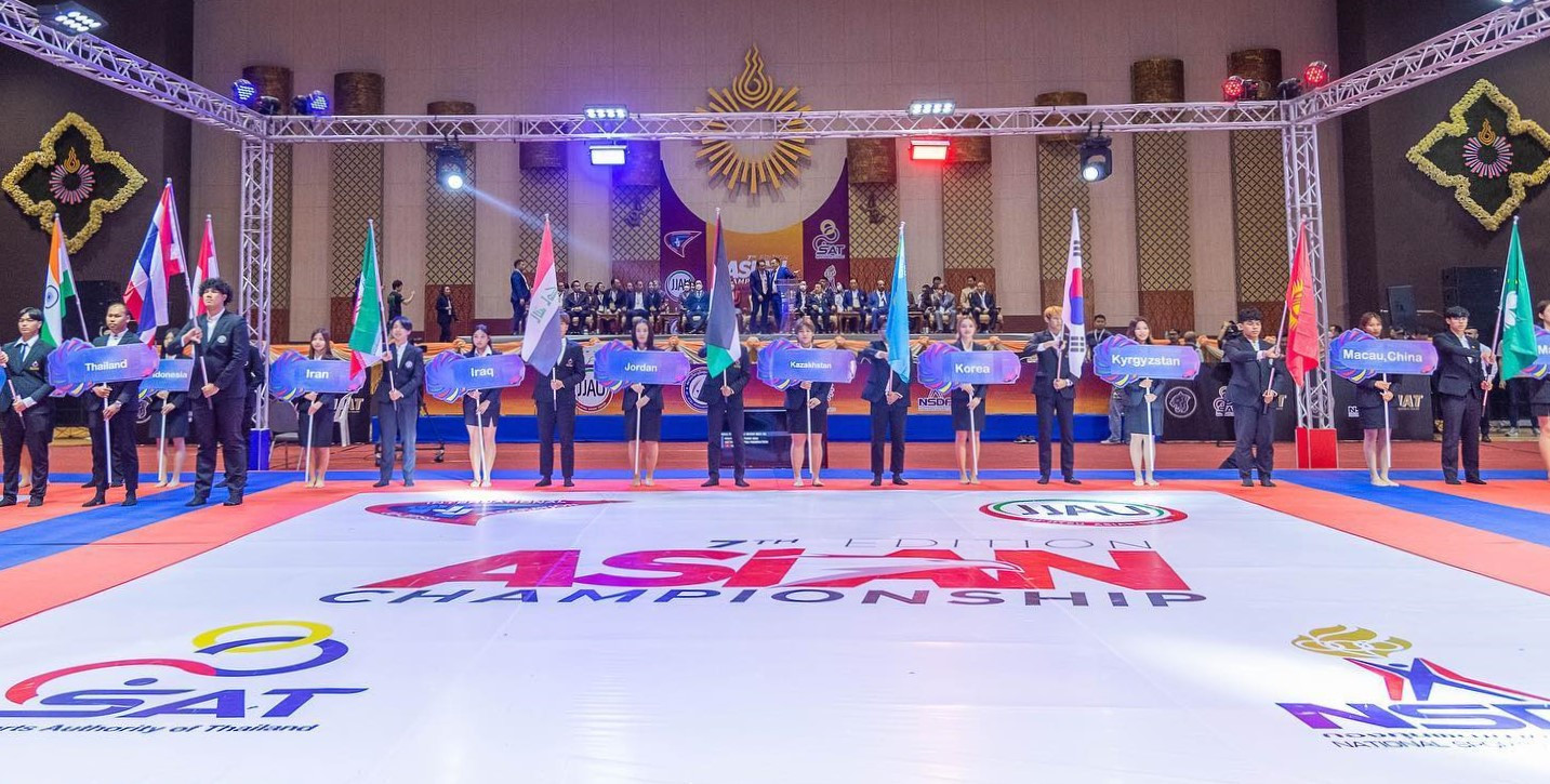 The seventh edition of the Ju-Jitsu Asian Championships began today in Bangkok ©JJAU