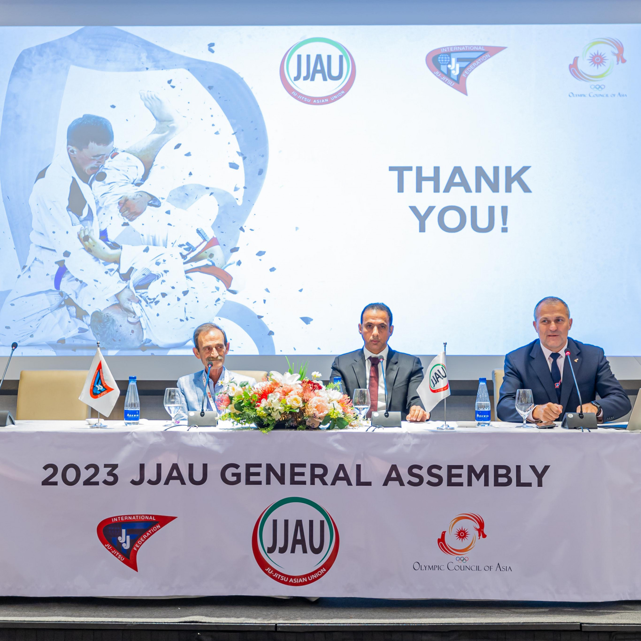JJAU general secretary Fahad Al Shamsi gave a stern instruction that anti-doping and refereeing events must be doubled in the coming year ©JJAU