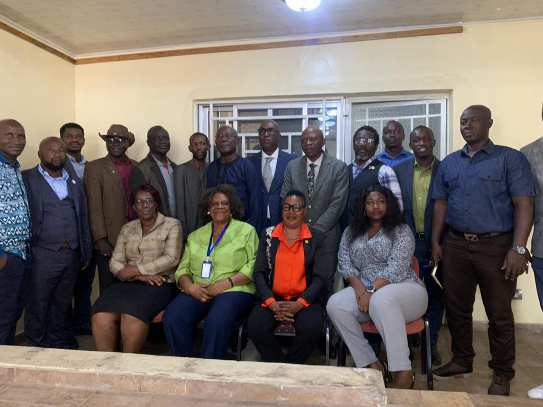 Representatives from the Sierra Leone NOC met with the NSA in Freetown ©NOC/CGA-SLE