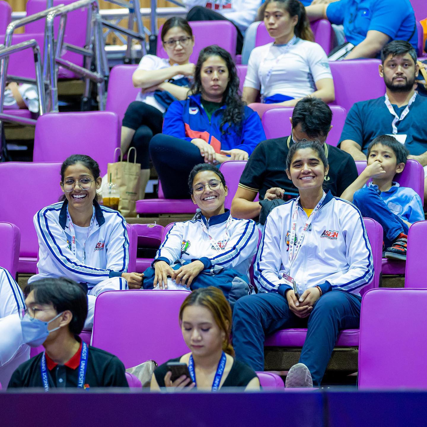 Day two of the action drew in the crowd at Rangsit University in the Thai capital of Bangkok ©JJAU