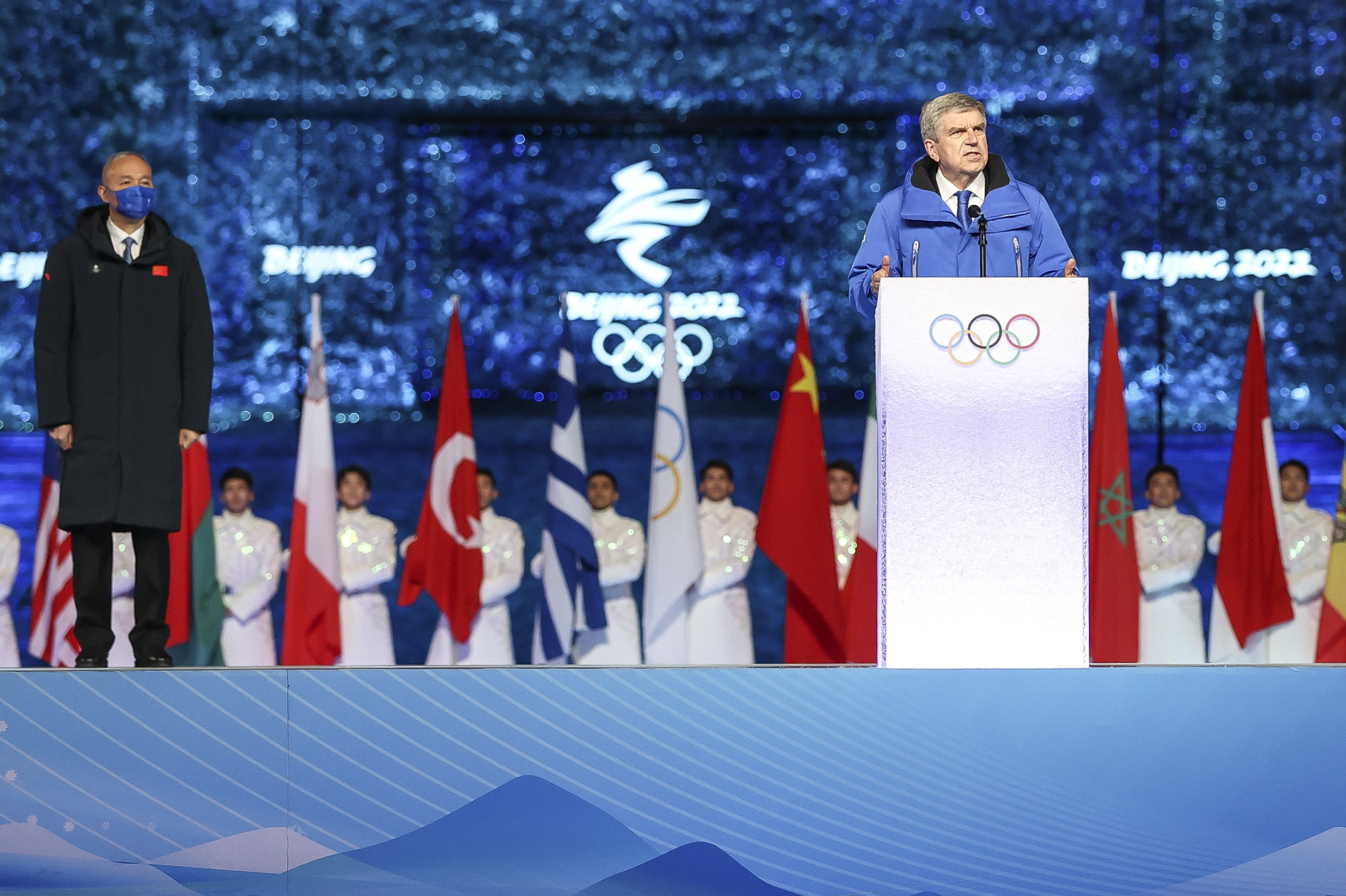 IOC President Thomas Bach declared that China had become a 