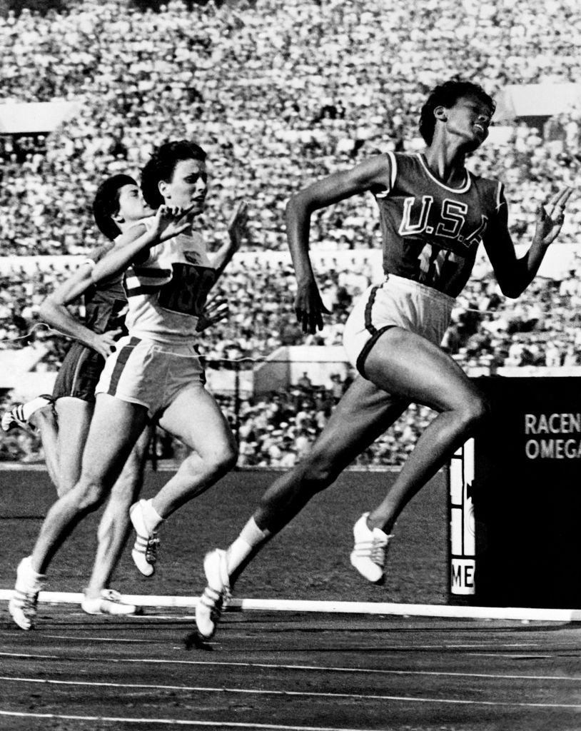 Wilma Rudolph, triple sprint gold medallist at the 1960 Rome Olympics, was paralysed aged five after contracting polio and did not walk without a leg brace until she was 12 ©Getty Images