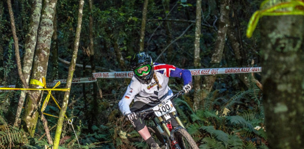 Columb claims women's downhill title at Oceania Mountain Bike Championships