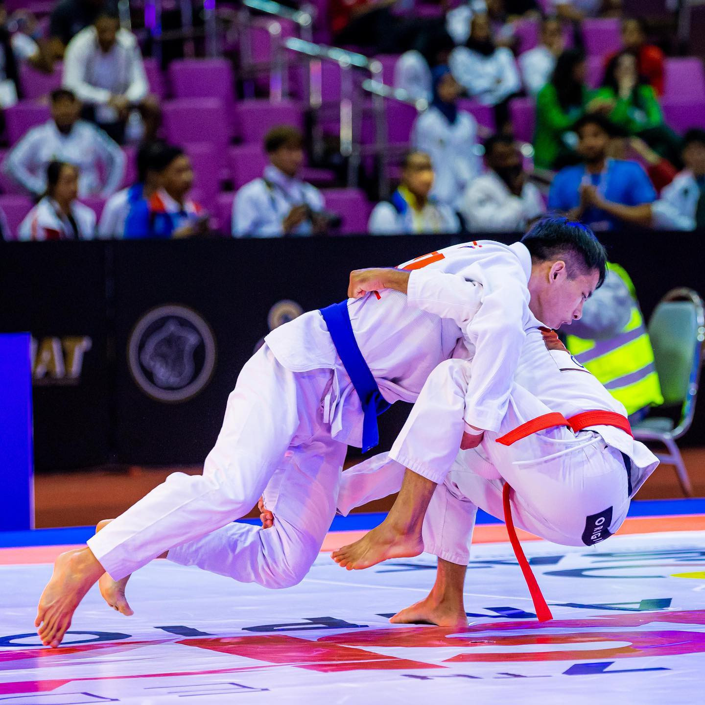 Despite not winning gold today, host nation Thailand remain top of the standings with 11 victories ©JJAU
