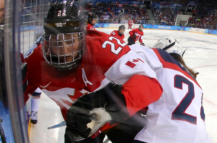 Hayley Wickenheiser will be in action in Kamloops for Canada 