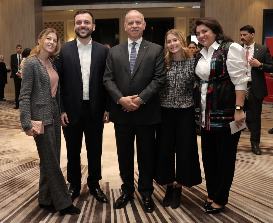 JOC President Prince Feisal Al Hussein, centre, launched the Jordan Olympic Academy in Amman ©OCA