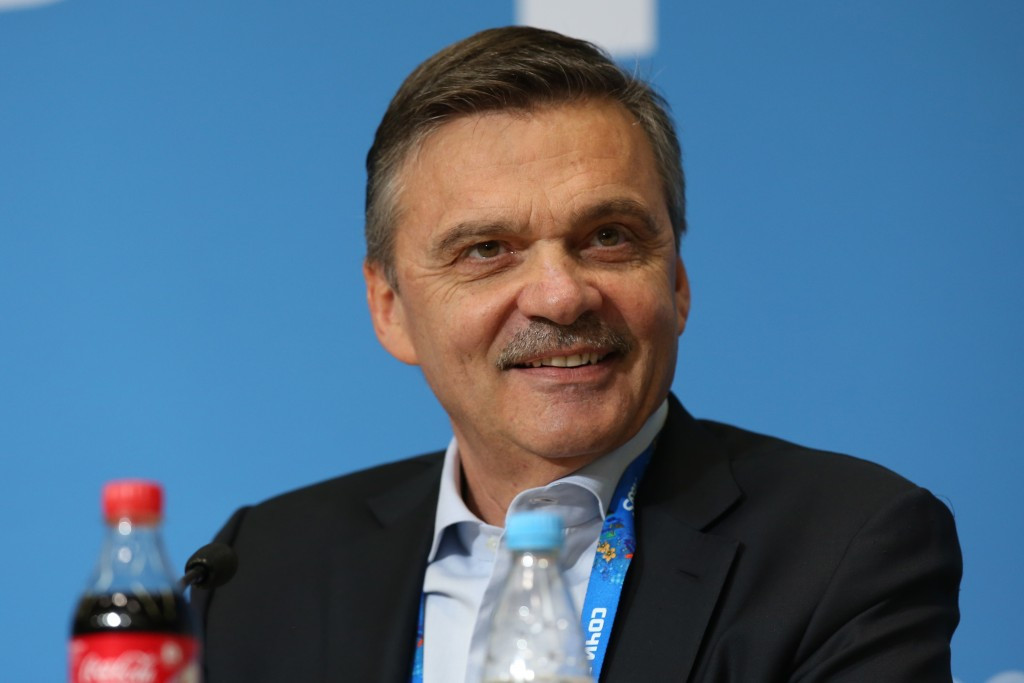 IIHF head René Fasel has served a maximum eight-year term on the Executive Board ©Getty Images