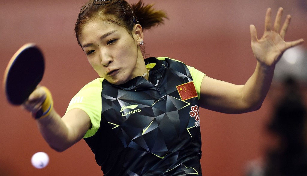 Top seed Liu Shiwen cruised into the women's semi-finals
