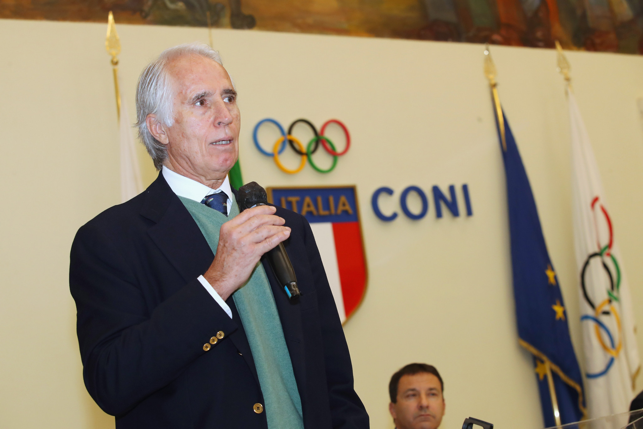 Milan Cortina 2026 President Giovanni Malagò insisted that sports facilities are "the priority" for the Winter Olympics and Paralympics ©Getty Images