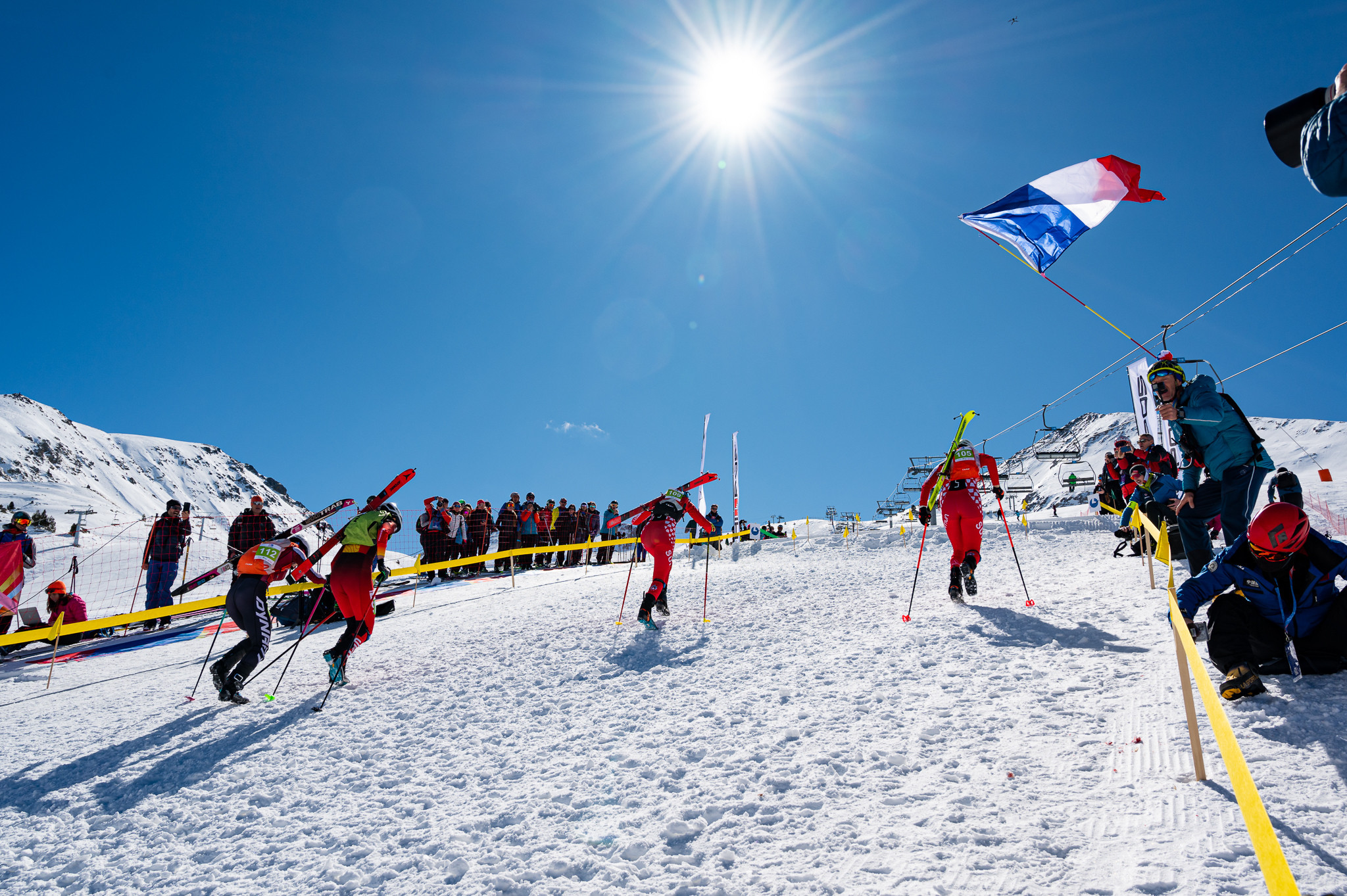 Sprint races opened the Ski Mountaineering World Championships at Boi Taull ©ISMF