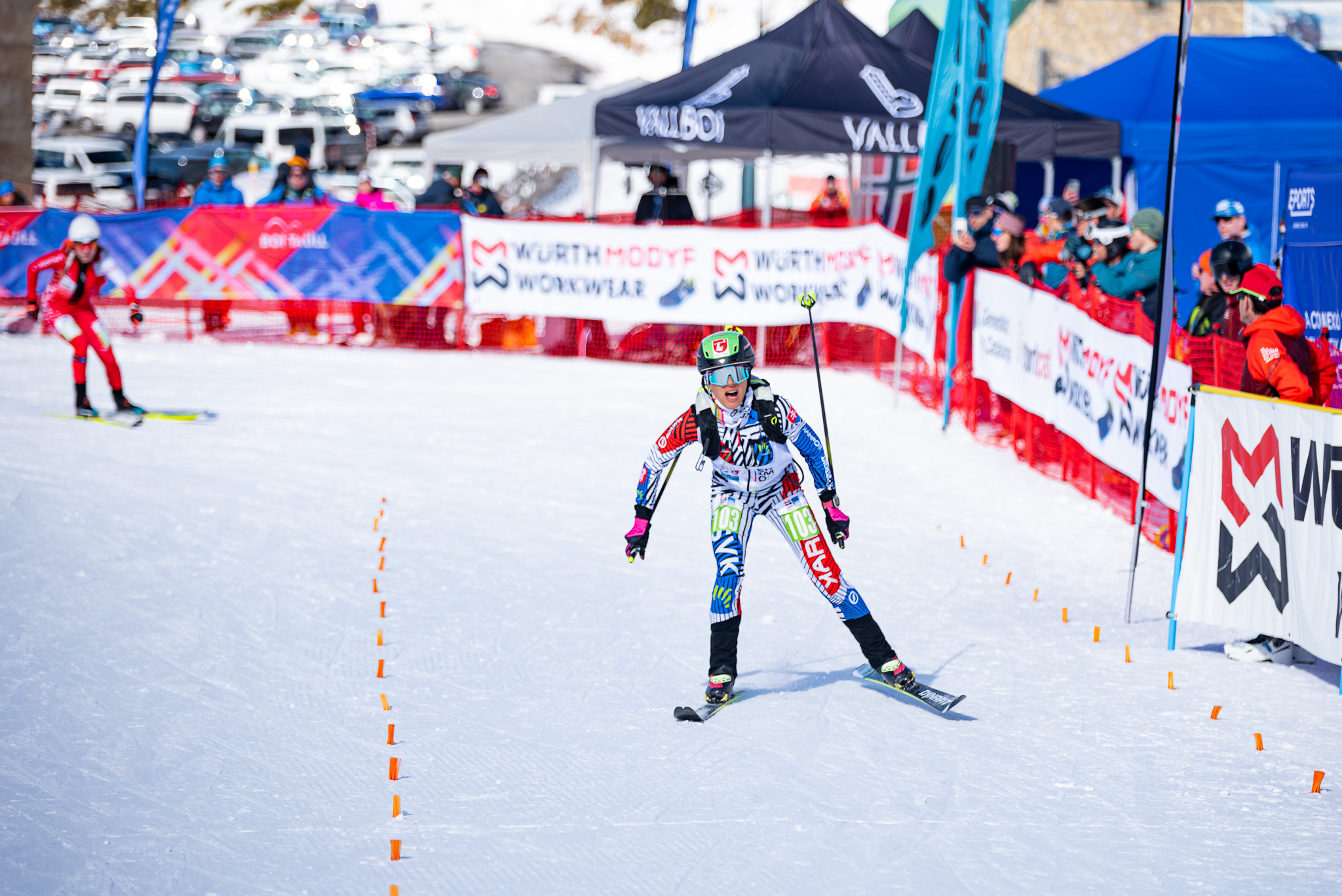 Marianna Jagerčíková's sprint victory was the first World Championship gold won by Slovakia in ski mountaineering ©ISMF