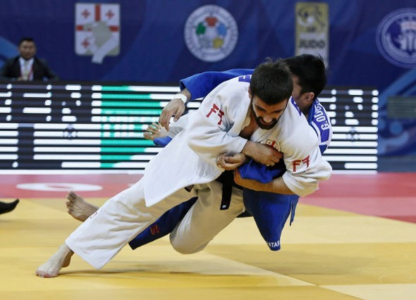 Nugzari Tatalashvili boosted his claim for Georgia's Rio spot in the men's under 73kg event ©IJF